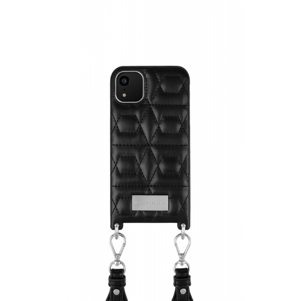 IDEAL OF SWEDEN θήκη λαιμού Statement iPhone 11/XR Quilted Black IDSPNAW21-I1961-340