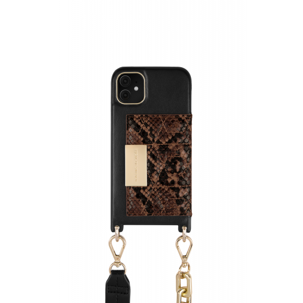 IDEAL OF SWEDEN θήκη λαιμού Statement iPhone 11/XR Sunset Snake IDSPNAW21-I1961-341