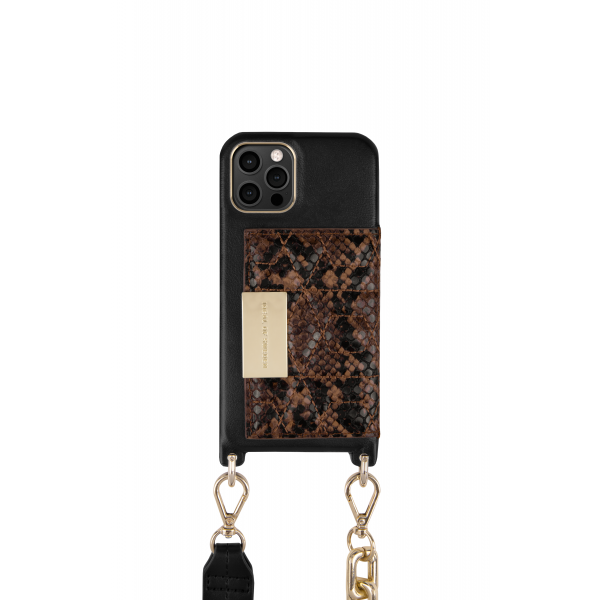 IDEAL OF SWEDEN θήκη λαιμού Statement iPhone 12/12 Pro Sunset Snake IDSPNAW21-I2061-341