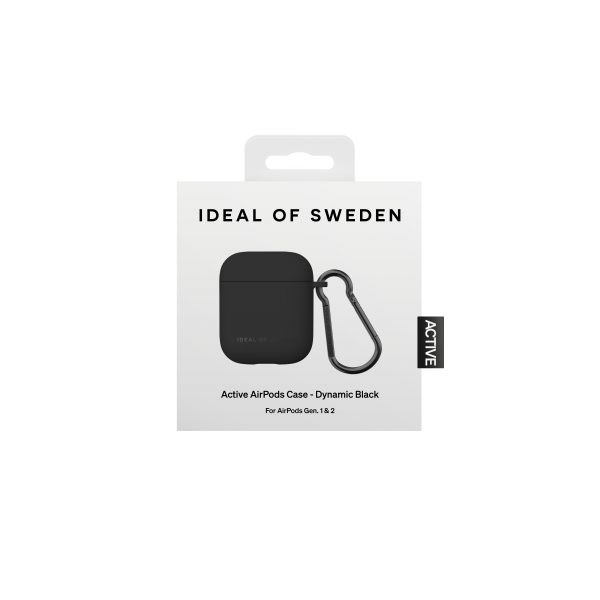 IDEAL OF SWEDEN Θήκη Active για Apple Airpods Gen 1 & 2 Dynamic Black IDAPCAS22-296