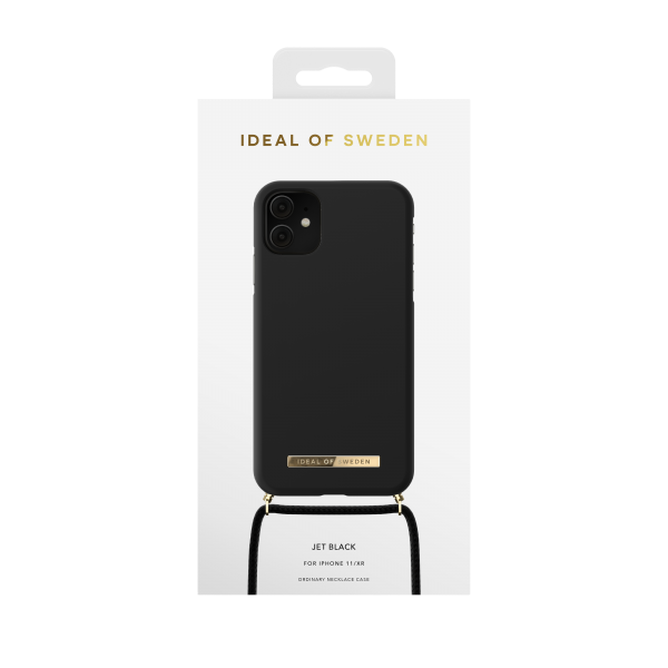 IDEAL OF SWEDEN θήκη λαιμού για iPhone 11/XR Jet Black IDPNSS21-I1961-267