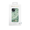 IDEAL OF SWEDEN Θήκη Fashion iPhone 14 Mint Swirl Marble IDFCSS21-I2261-258