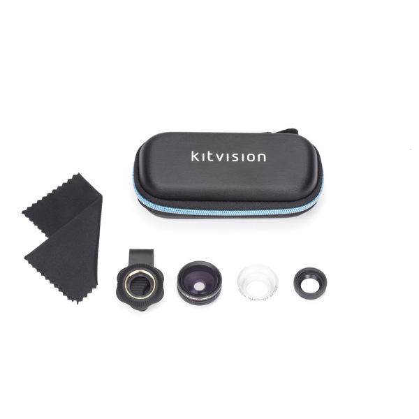 KITVISION Σετ φακών 2 σε 1 για Smartphones KV21LENS