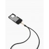 IDEAL OF SWEDEN Λουράκι Λαιμού Cord Phone Strap Black IDCDSSI23-01