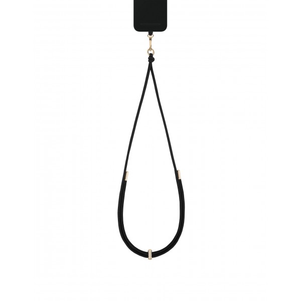 IDEAL OF SWEDEN Λουράκι Λαιμού Cord Phone Strap Black IDCDSSI23-01