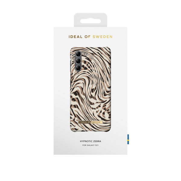 IDEAL OF SWEDEN Θήκη Fashion Samsung Galaxy S21 Hypnotic Zebra IDFCSS22-S21-392