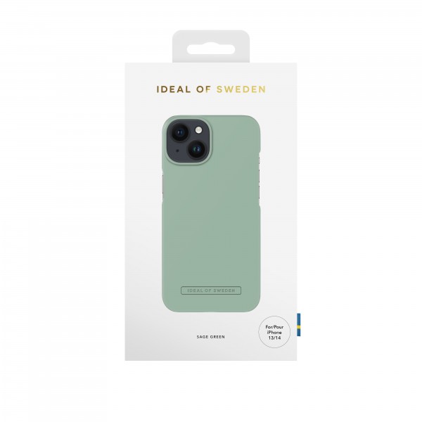 IDEAL OF SWEDEN Θήκη Fashion Seamless iPhone 13/14 Sage Green IDFCSS22-I2261-419