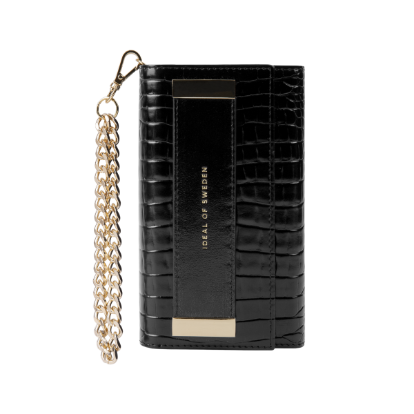 IDEAL OF SWEDEN Θήκη πορτοφόλι iPhone X/XS/11 Pro  Neo Noir Croco Studio Clutch IDSTCAW20-1958-236