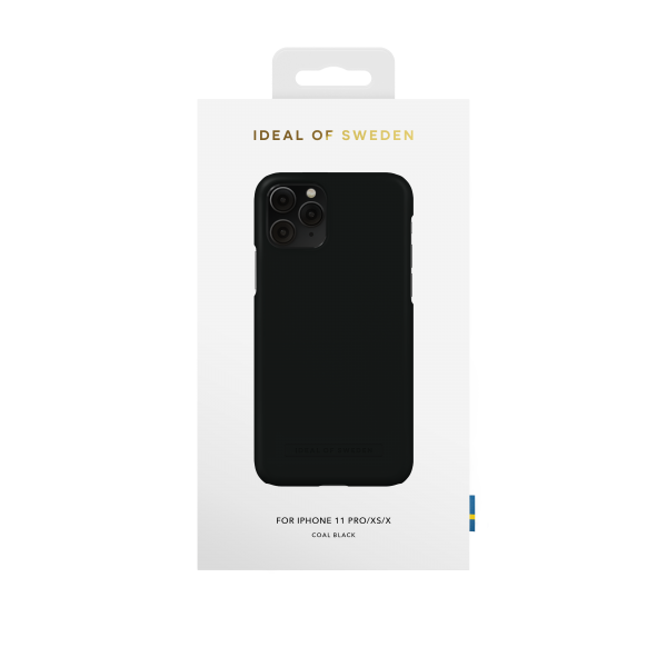 IDEAL OF SWEDEN Θήκη Fashion Seamless iPhone 11 Pro/XS/X Coal Black IDFCSS22-I1958-407