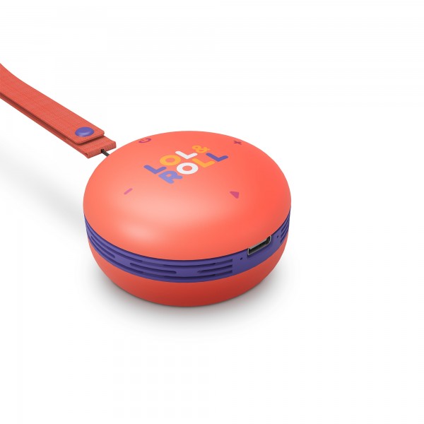 ENERGY SISTEM Lol&Roll Παιδικό Φορητό Ηχείο Pop Kids Speaker Orange 454983