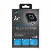 KITSOUND Wireless Airline Adapter KSBTAPBK