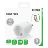 Deltaco smart home switch, WiFi  .4GHz, 1xCEE 7/3, 10A, 
timer, 220-240 SH-P01