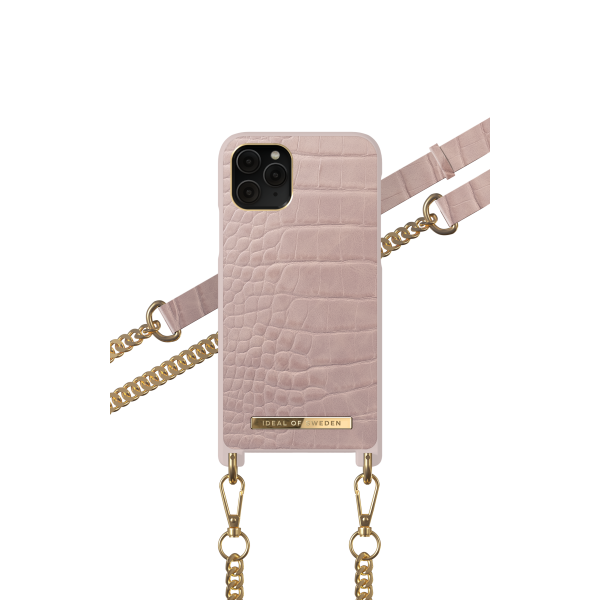 IDEAL OF SWEDEN θήκη λαιμού iPhone 11 Pro/XS/X Misty Rose Croco IDNCSS20-I1958-211