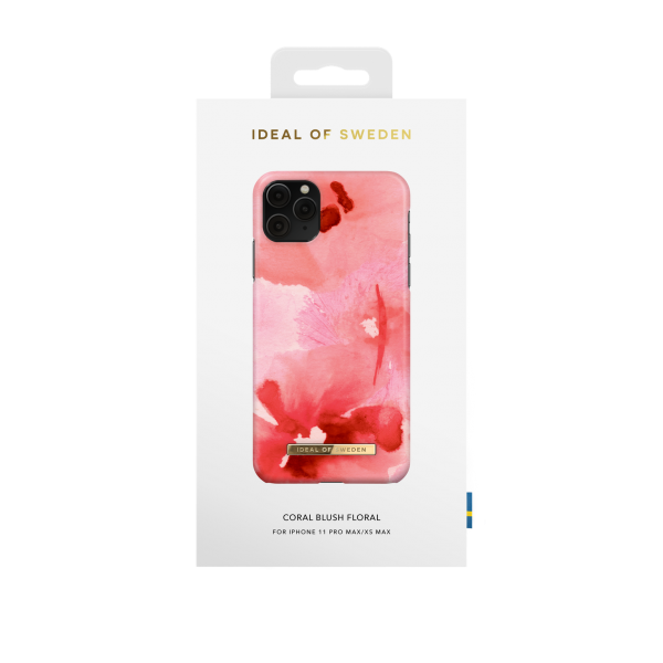 IDEAL OF SWEDEN Θήκη Fashion για iPhone 11 Pro Max/XS Max Coral Blush Floral IDFCSS21-I1965-260