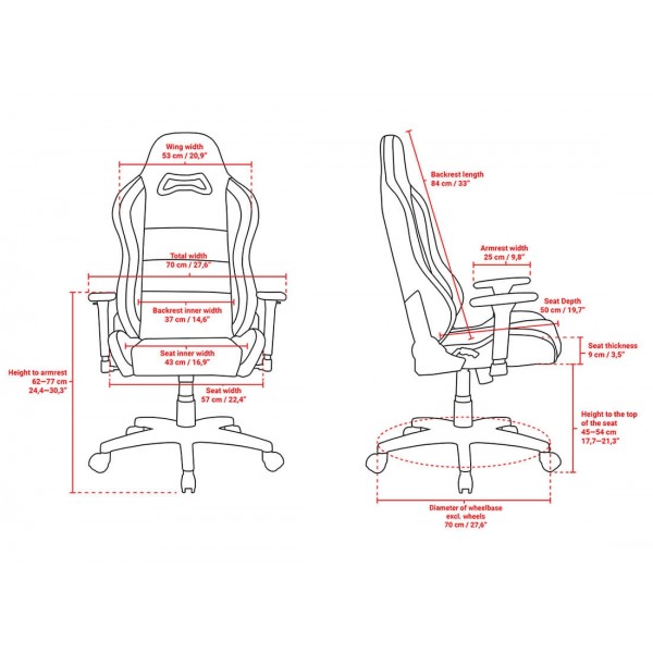 Arozzi Gaming Καρέκλα Torretta Soft Fabric™ v2 Blue TORRETTA-SFB-BL2