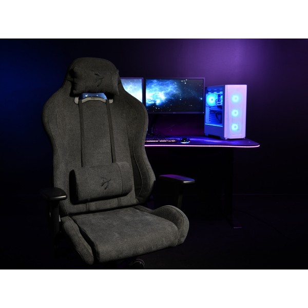 Arozzi Gaming Καρέκλα Torretta Soft Fabric™ v2 Dark Grey TORRETTA-SFB-DG2