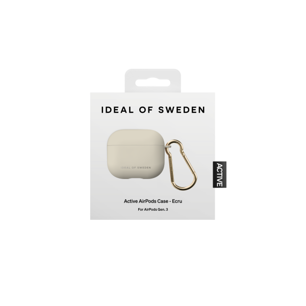 IDEAL OF SWEDEN Θήκη Active για Apple Airpods Gen 3 Ecru IDAPCAS22-G4-393