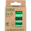 Deltaco Ultimate Αλκαλικές Μπαταρίες 1.5V LR20/D 2 τεμάχια Ecolabel ULT-LR20-2P