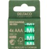 Deltaco Ultimate Επαναφορτιζόμενες Μπαταρίες Ni-Mh LR03/AAA 1000mAh 4 τεμάχια Ecolabel ULT-NH1000AAA-4P