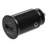 Deltaco Φορτιστής Αυτοκινήτου 12/24V 1x USB-A 2,4A 12W Μαύρος USB-CAR123