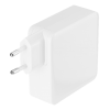 Deltaco USB-C wall charger 65 W, white USBC-AC140