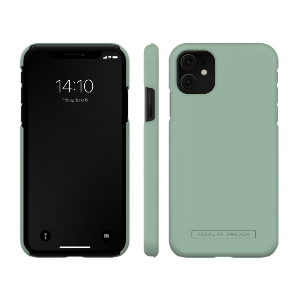 IDEAL OF SWEDEN Θήκη Fashion Seamless iPhone 11/XR Sage Green IDFCSS22-I1961-419