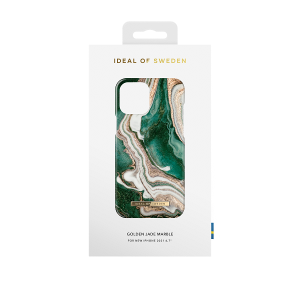 IDEAL OF SWEDEN Θήκη Fashion GOLDEN JADE MARBLE iPhone 13 PRO MAX IDFCAW18-I2167-98