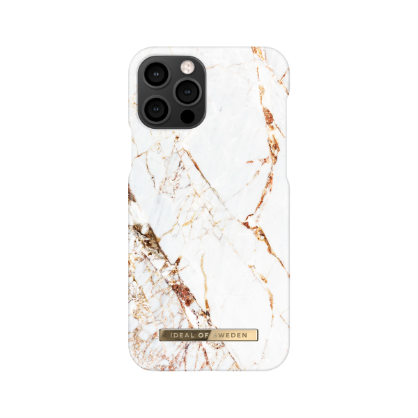 IDEAL OF SWEDEN Θήκη Fashion iPhone 12/12 Pro Carrara Gold IDFCA16-I2061-46