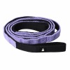 FITPADDY Ελαστική Ζώνη Yoga Stretch Strap 180 cm Μαύρο/Μωβ YGSP01