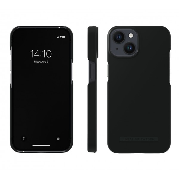 IDEAL OF SWEDEN Θήκη Fashion Seamless iPhone 13/14 Coal Black IDFCSS22-I2261-407