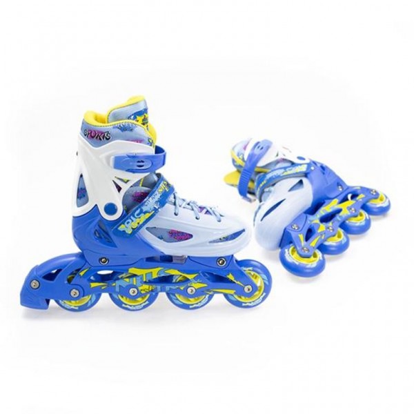 Αυξομειούμενα Πατίνια Roller NJ1905A INLINE NILS EXTREME Μπλε- Medium(35-38)