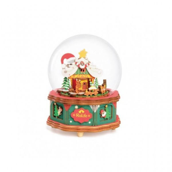 ROBOTIME CHRISTMAS TOWN Music Box AM46