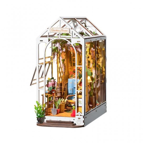 Rolife Garden House 3D Wooden DIY Miniature House Book Nook TGB06