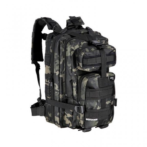 Σακίδιο Πλάτης Nils Camp Defender Black Moro CBT7204