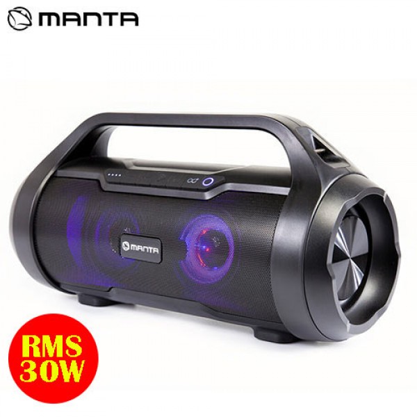 MANTA BLUETOOTH 5.0 BOOMBOX SPEAKER 30W