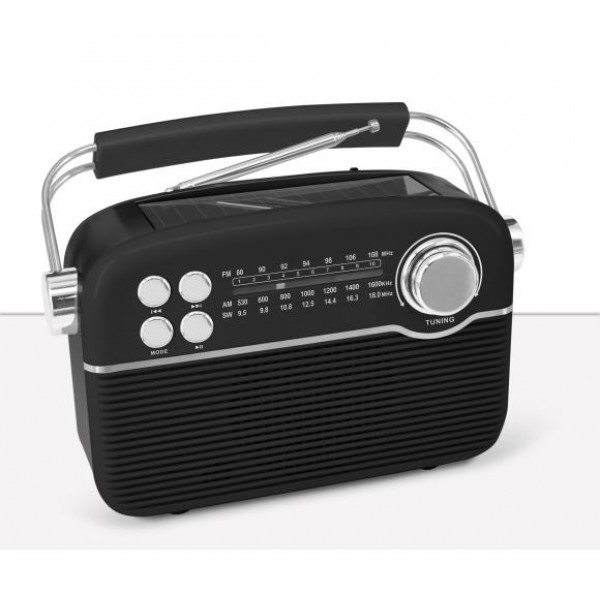 MANTA BLUETOOTH SOLAR RADIO FM SPEAKER WITH USB