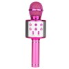 MANTA KARAOKE BLUETOOTH MICROPHONE & SPEAKER PINK