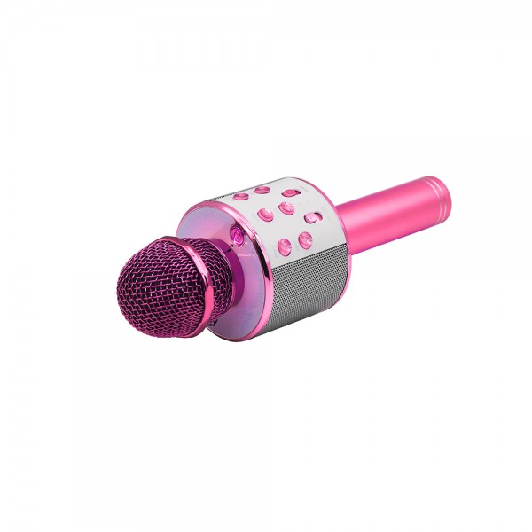 MANTA KARAOKE BLUETOOTH MICROPHONE & SPEAKER PINK