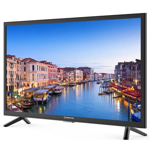 MANTA 24 '' HD DVB-T2 HEVC / H.265 TV, 12V SOCKET