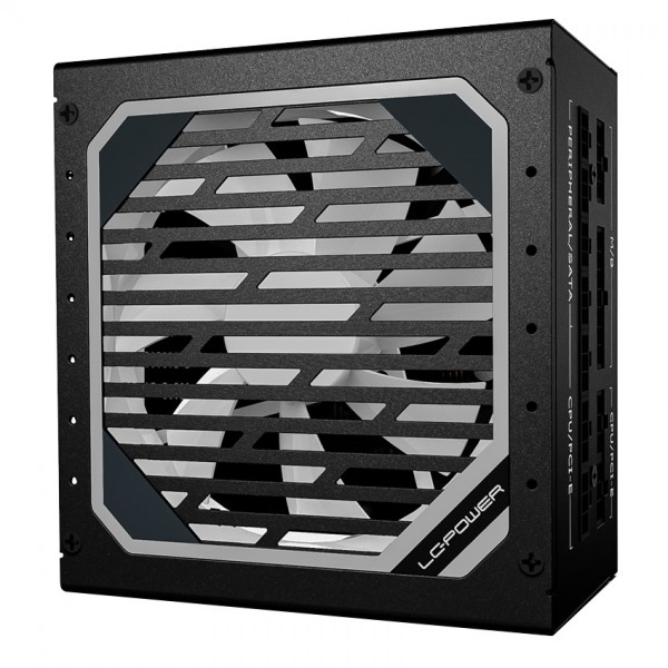 LC-POWER PSU ATX FULLY MODULAR V2,31 80 PLUS GOLD 120MM FAN 850W