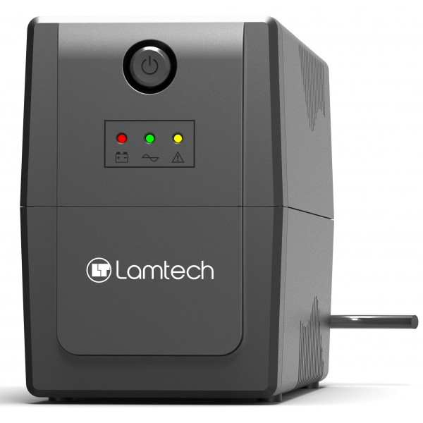 LAMTECH UPS WITH AVR 650V,CPU 12V7AH 2 SCHUKO SOCKET