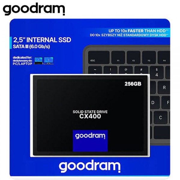 GOODRAM SSD CX400 256GB SATA III 2,5'