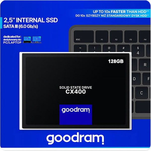 GOODRAM SSD CX400 128GB SATA III 2,5'