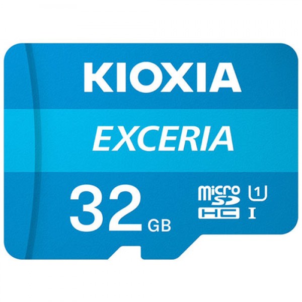 KIOXIA MICRO SD 32GB WITH ADAPTER UHS I U1 (M203)