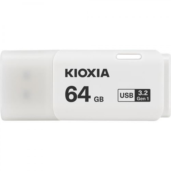 KIOXIA USB 3.2 FLASH STICK 64GB HAYABUSA WHITE U301