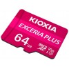 KIOXIA 4K MICRO SD 64GB EXCERIA PLUS UHS I U3 WITH ADAPTER M303