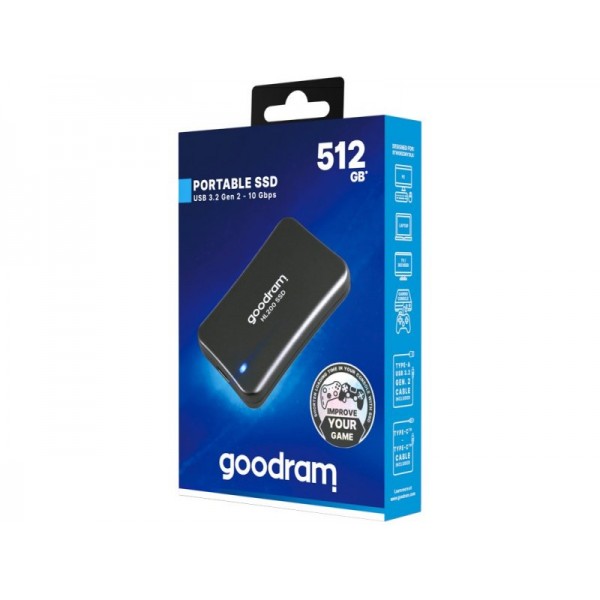 GOODRAM EXTERNAL SSD HL200 USB3.2 512GB