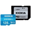 KIOXIA 4K MICRO SD 128GB WITH ADAPTER UHS I U3 V30