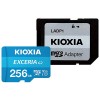 KIOXIA 4K MICRO SD 256GB WITH ADAPTER UHS I U3 V30