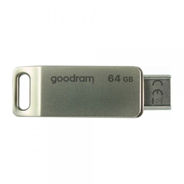 GOODRAM OTG FLASH DRIVE USB3.2 GEN1 64GB & TYPE-C SILVER